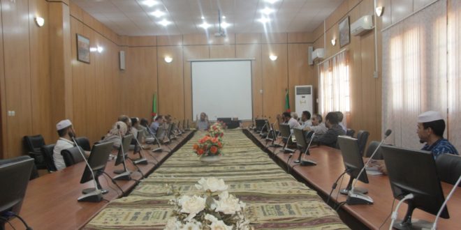 الدورة العادية للمجلس العلمي لجامعة غرداية - ماي 2019