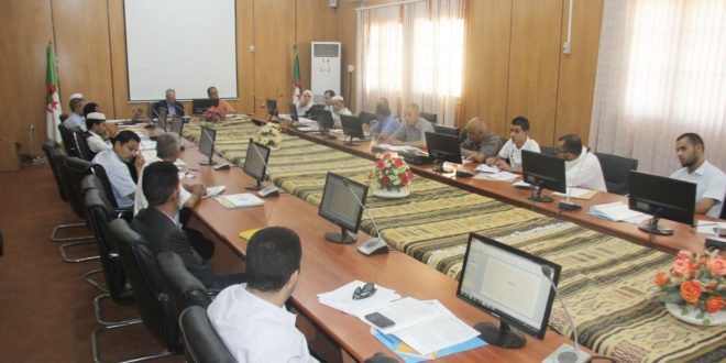 انعقاد جلسة لمجلس إدارة جامعة غرداية - ماي 2019