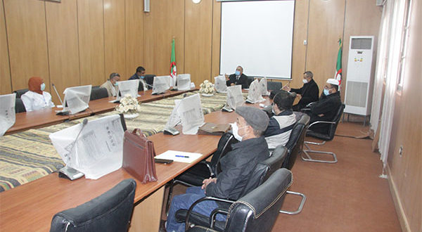 اجتماع الخلية المحلية لجامعة غرداية