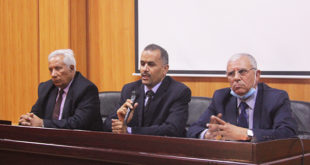 افتتاح الدورة التكوينية في إطار الاتفاقية المبرمة مع المحكمة الإدارية بولاية غرداية