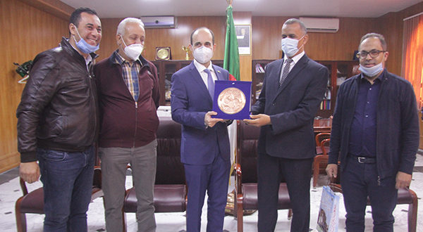 زيارة سفير أوكرانيا إلى جامعة غرداية