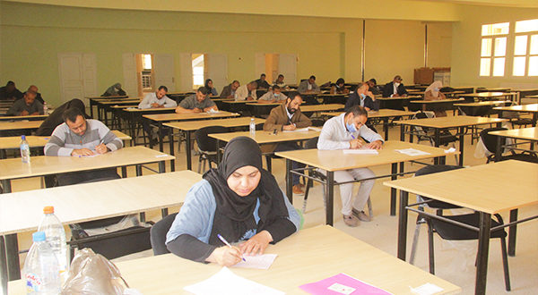 المرحلة الثالثة من الامتحانات الكتابية لمسابقة الالتحاق بالتكوين في الطور الثالث بجامعة غرداية