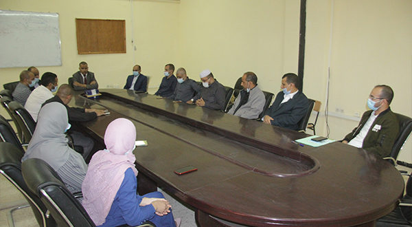 فعاليات تنصيب عميد كلية العلوم الاقتصادية والتجارية وعلوم التسيير