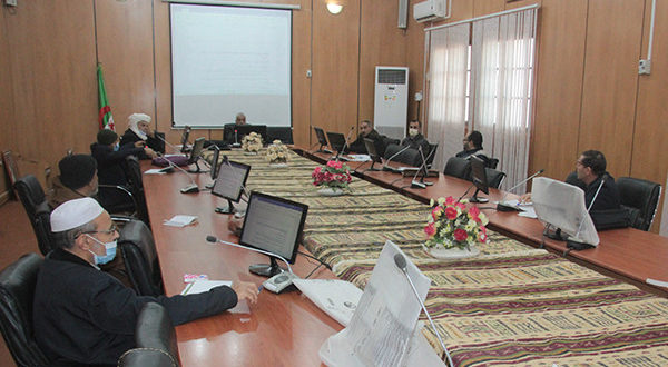 اجتماع دوري للجنة الآداب والاخلاقيات بجامعة غرداية