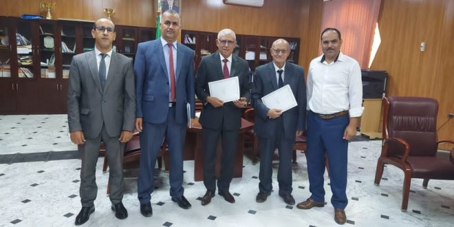 تجديد إمضاء اتفاقية إطار للتعاون بين جامعة غرداية والمحكمة الإدارية غرداية