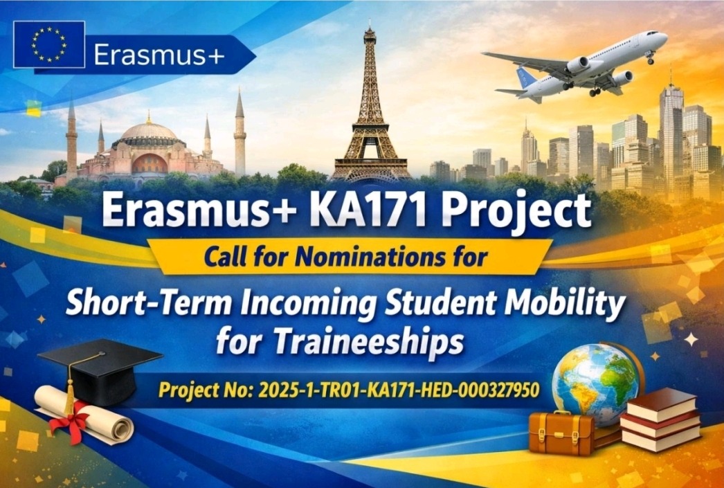 دعوة للترشح لبرامج التدريب قصيرة الأجل “Erasmus+KA171 project”