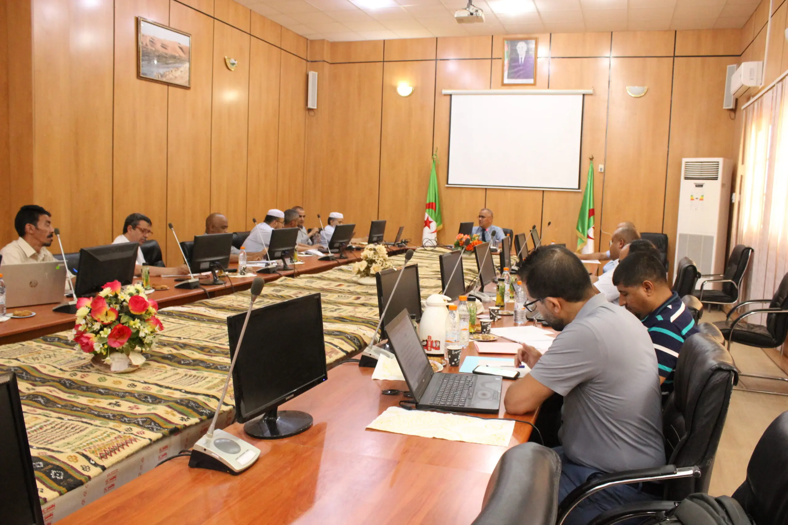 اجتماع مجلس مديرية الجامعة