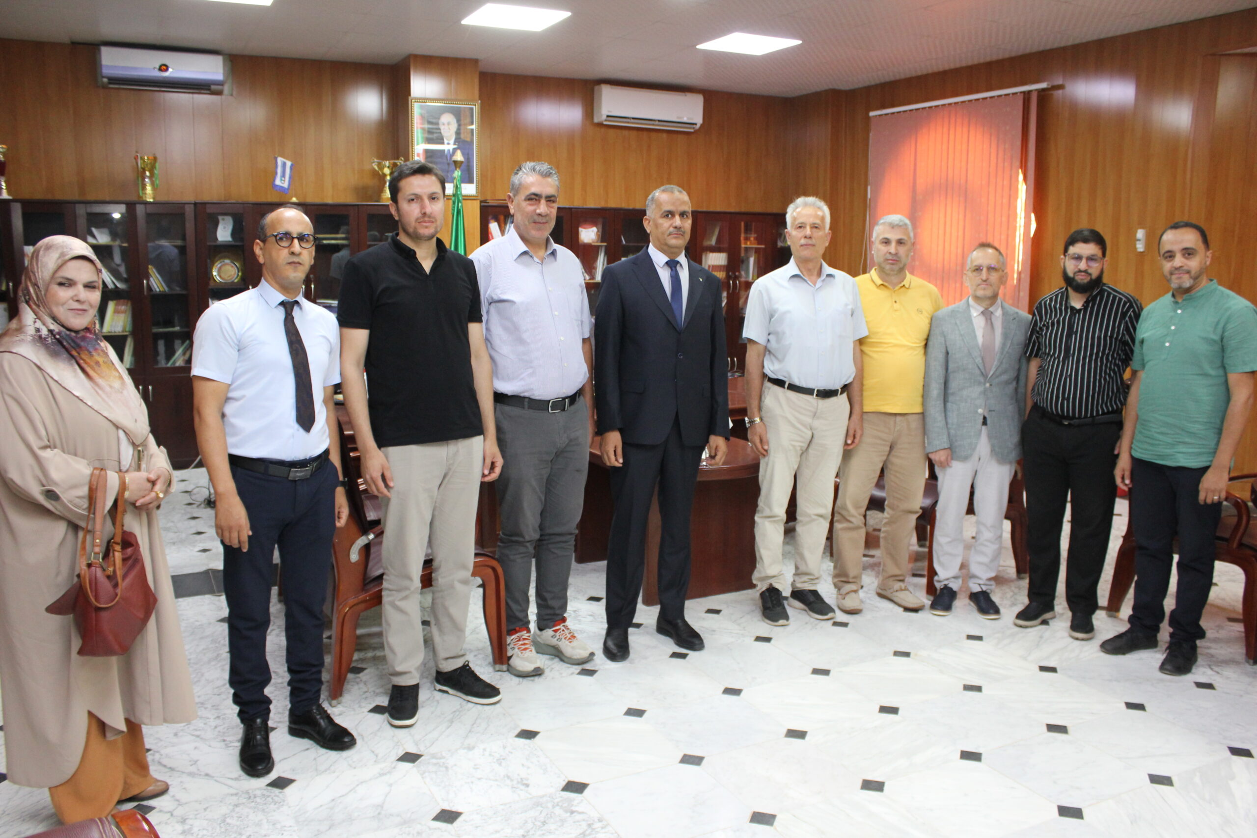 استقبال أول حركية أكاديمية للتدريس ضمن برنامج Erasmus+ ICM