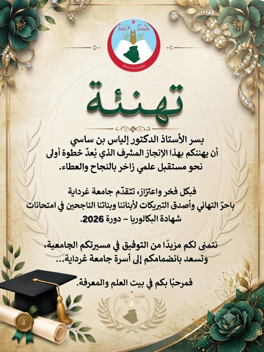 تهنئة